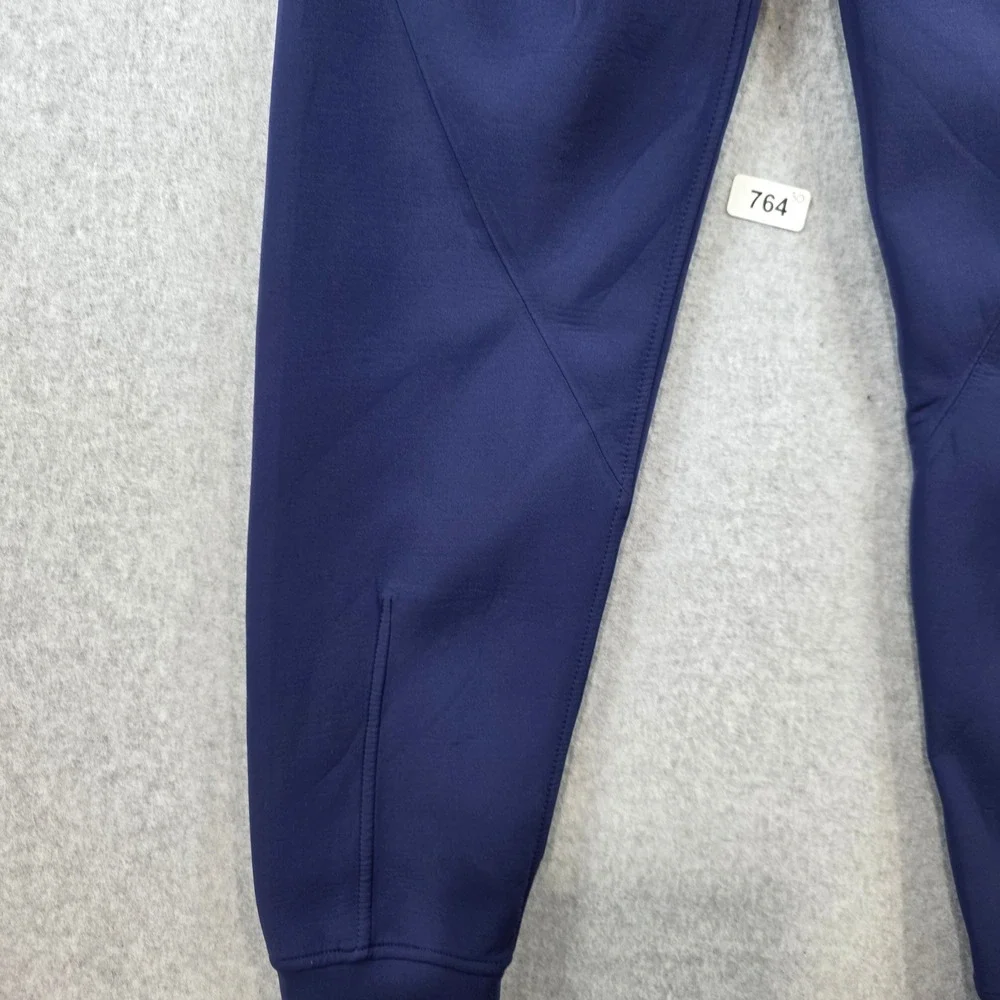Lululemon Scuba High-Rise Jogger Navy Blue‎ Fleece Sweatpants Womens Size 4